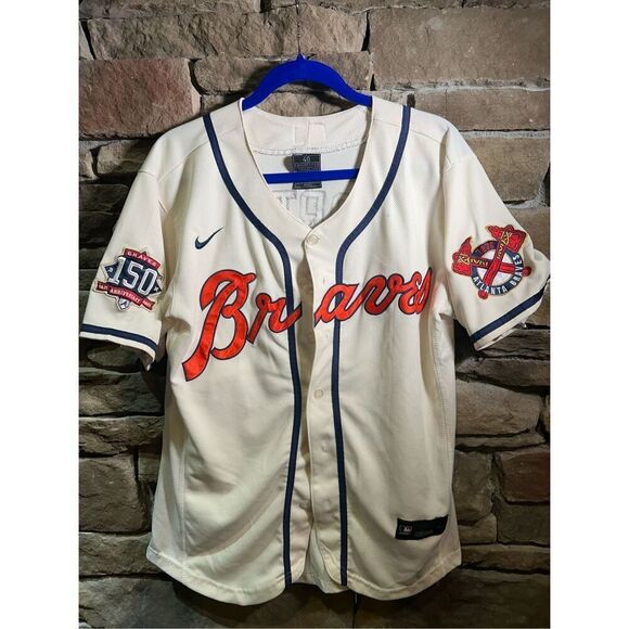 Nike Other - Y2K Awesome Nike Charlie Morton Atlanta Braves Embroidered Jersey Size 40